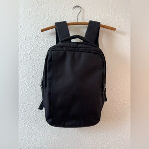 Herschel Tech Backpack Black Laptop Commuter Bag 17” Good Used Condition